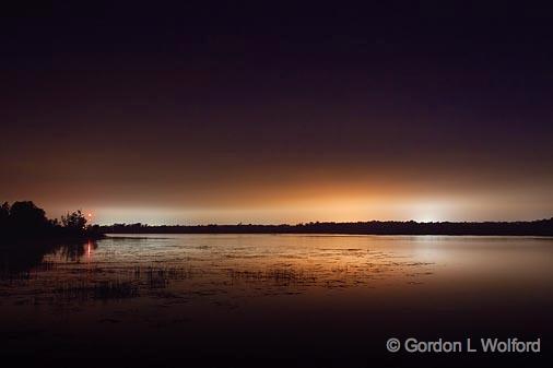 Smiths Falls Sky Glow_20735-7.jpg - Rideau Canal Waterway photographed at Kilmarnock, Ontario, Canada.